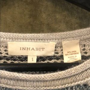 Open Weave Sweater. Linen and Cashmere